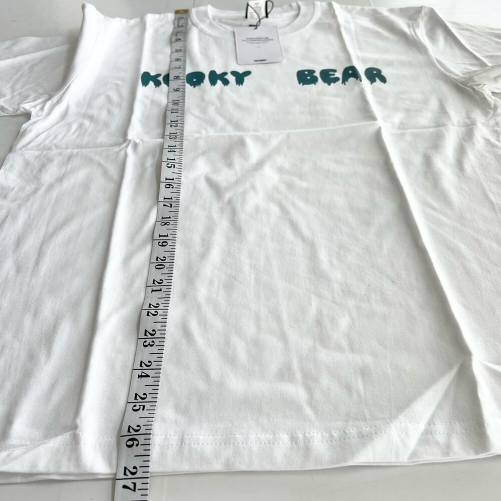 New HEYBIG Graphic Short Sleeve Tee Shirt TH-368 UNISEX SIZE L Kooky Club Bear - Picture 5 of 7